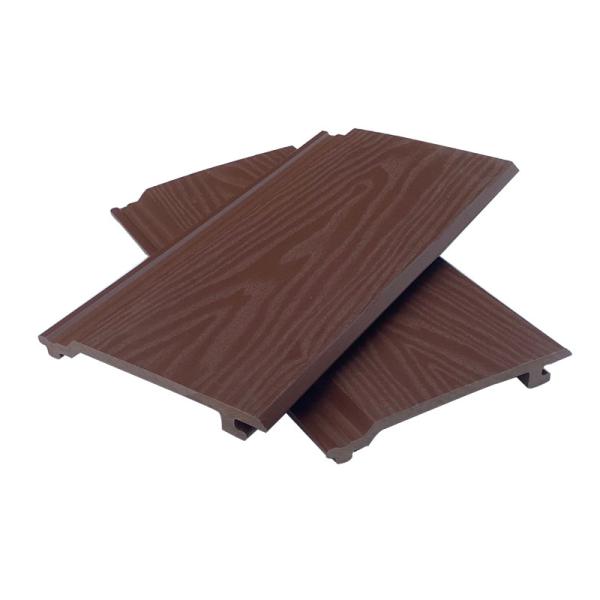 Quality Recycable Wood Plastic Composite Exterior WPC Wall Panel Facade Cladding for sale