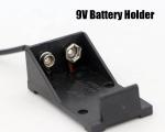 15cm Cell Case Box 9V Battery Holder with DC Power Jack 2.1x5.5mm