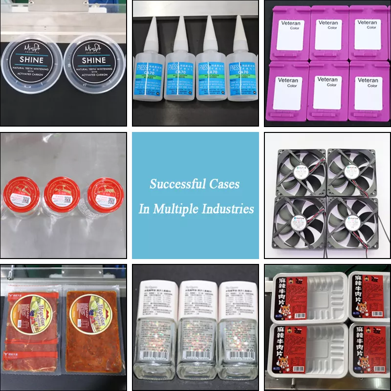 15mm Flat Bottle Labeling Machine with Date Coder and Automatic Label Applicator
