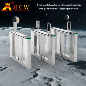 China Bidirectional Pass Access Control Face Recognition Turnstile Gate Half Height wholesale