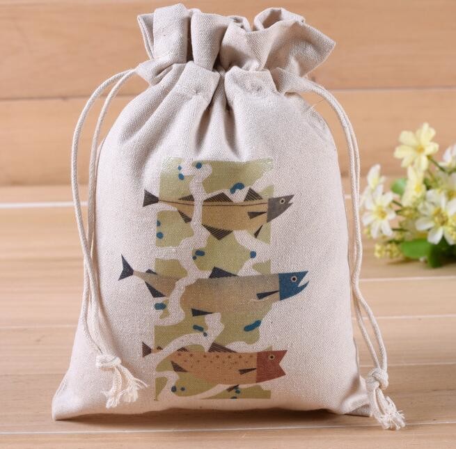Custom silk screen printed Cotton material handle style blank natural cotton canvas bag without logo bagplastics bagease