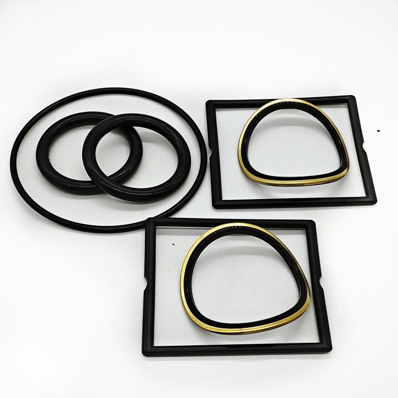 3" Black Plug Valve Elastomer Set Soft Seal With Brass