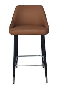 upholstered 0.078CBM/CTN PU Leather Bar Stool BC-414