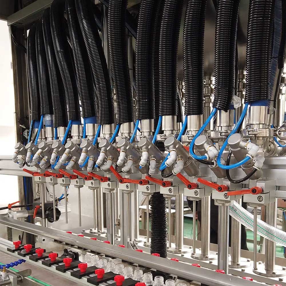 NPACK Full Automatic Soy Sauce Filler Cream Paste Jar Filling Machine