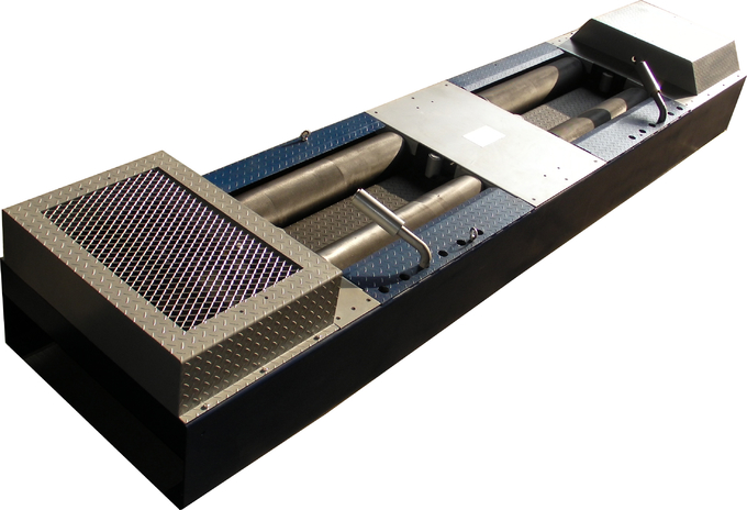 15t Load Vehicle Chassis Dynamometer Car Dynamometer Vehicle Test Line For Emissions Fuel Consumption