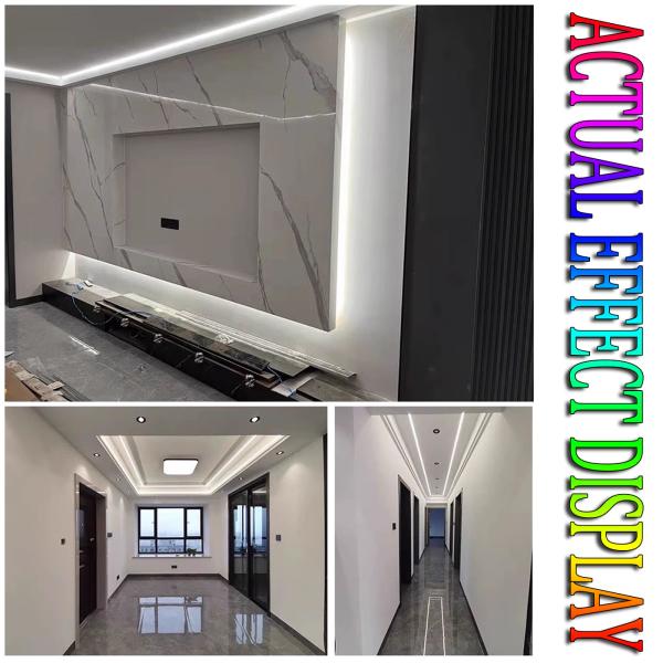 Indoor and Outdoor 24V Double Row Extra Bright Low Voltage Light Strip with Self-Adhesive