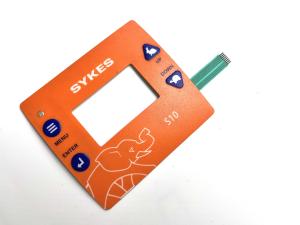 China Texture Mylar Side LED Push Button On Off Switch With Molex 0.5MM Pitch wholesale