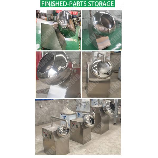 HDF-800 seasoning seed donut chocolate coating pan machine