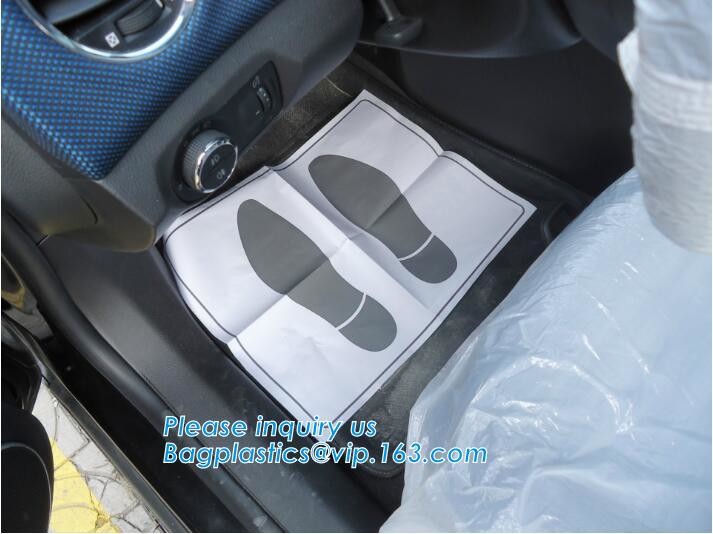 customized plastic car seat cover fit for all seats, Custom Car Seat Cover Package Disposable PE Plastic, limited, ltd,