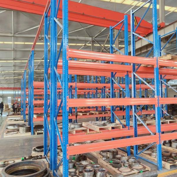 Customized Supermarket Shelves Pallet Shelving Storage Solutions