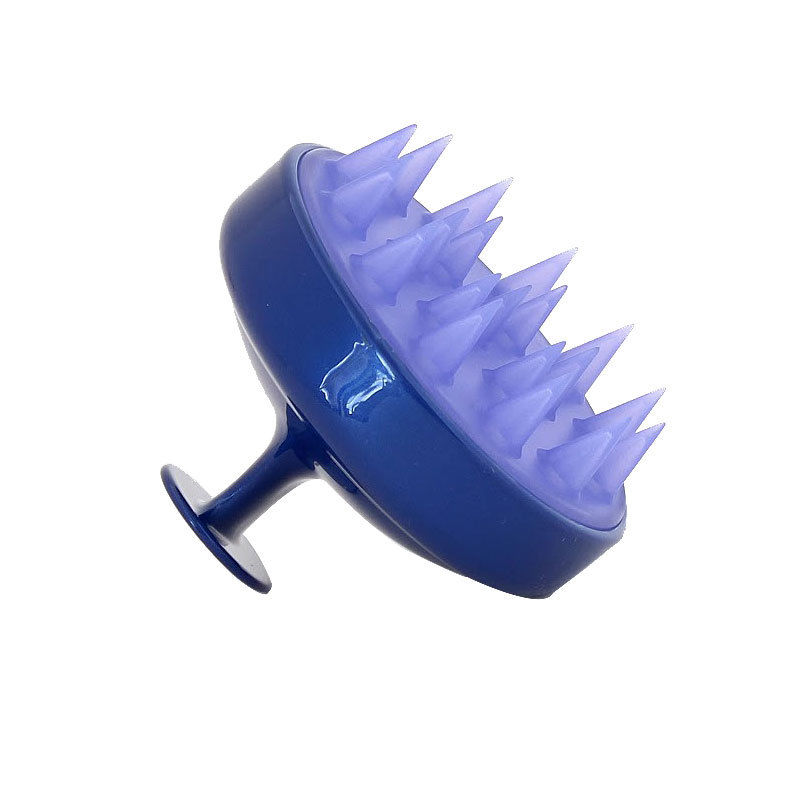 Hand Held Silicone Shampoo Brush , Scalp Massage Brush For Hair Growth