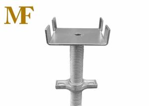 EN74 standard u head plate for scaffolding adjustable base jack