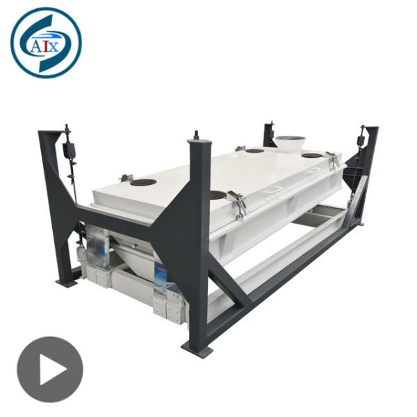 Quality Poultry Feed Processing Equipment Rotary Screener Machine Easy Maintaining for sale