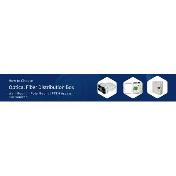 2 Core Fiber Optic Surface Box Suitable for LC/SC 2 Port Indoor FTTH Box