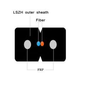 China LSZH Indoor Fiber Optic Cable wholesale