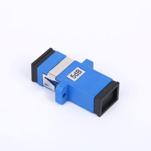 China Sc Upc Flange Singlemode Fiber Optic Attenuator 1-30dB Optional For FTTH Communication wholesale
