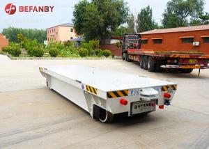 China Electric Flatbed 10 Ton Industrial Transfer Trolley wholesale