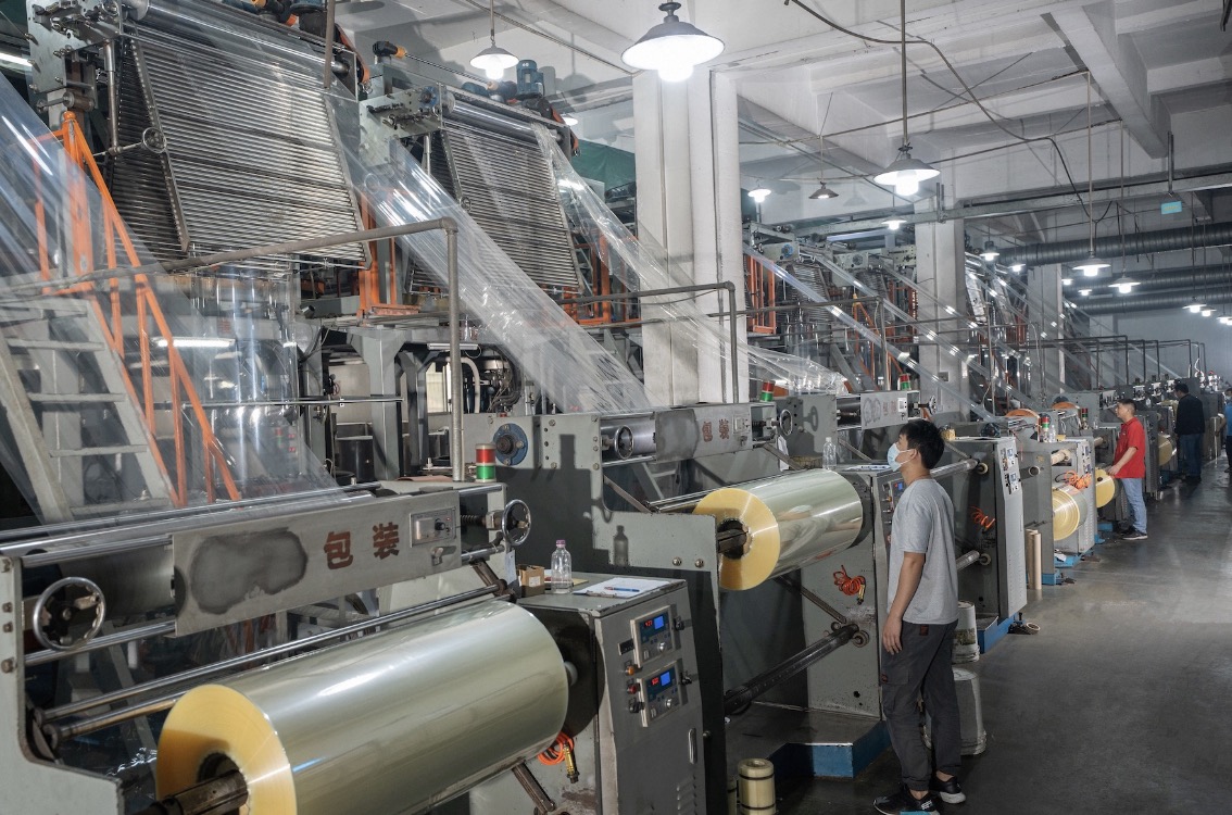15-70 Mic Transparent PVC Shrink Film Roll For Printing Label