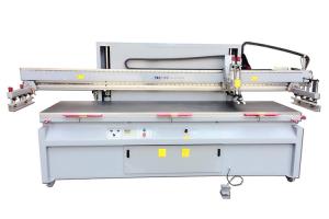 China 500pcs/h 1200*2500mm Semi Automatic Screen Printer on sale