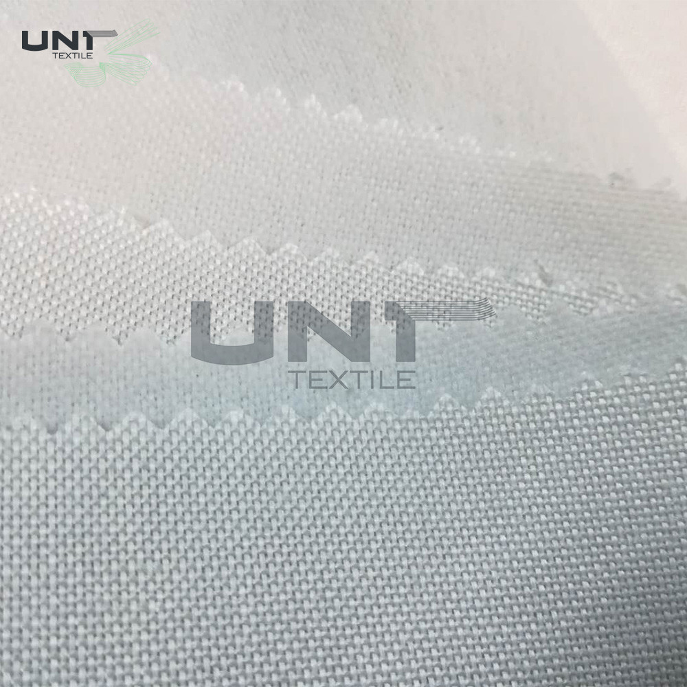 Smooth Surface Wool Tie Interlining / Necktie Interlining Double Layer Brush
