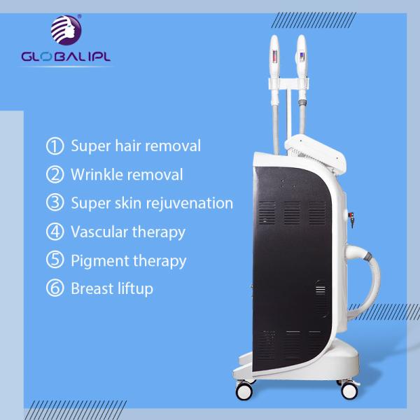 Hair Removal SHR IPL Machine 10.4 Inch Color Touch Screen Display Design