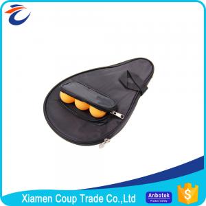 China Student Ball Table Tennis Bag Nylon Material With  27 X 17 X 3 Cm Size wholesale
