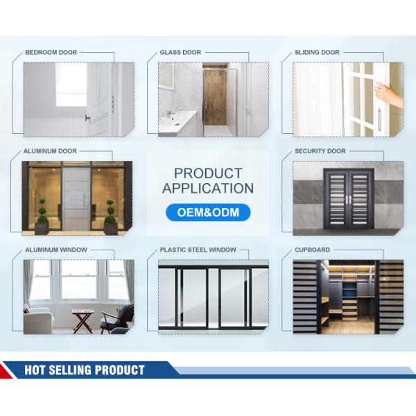 Customized Upvc Sliding Window And Door Roller Hardware Accessories