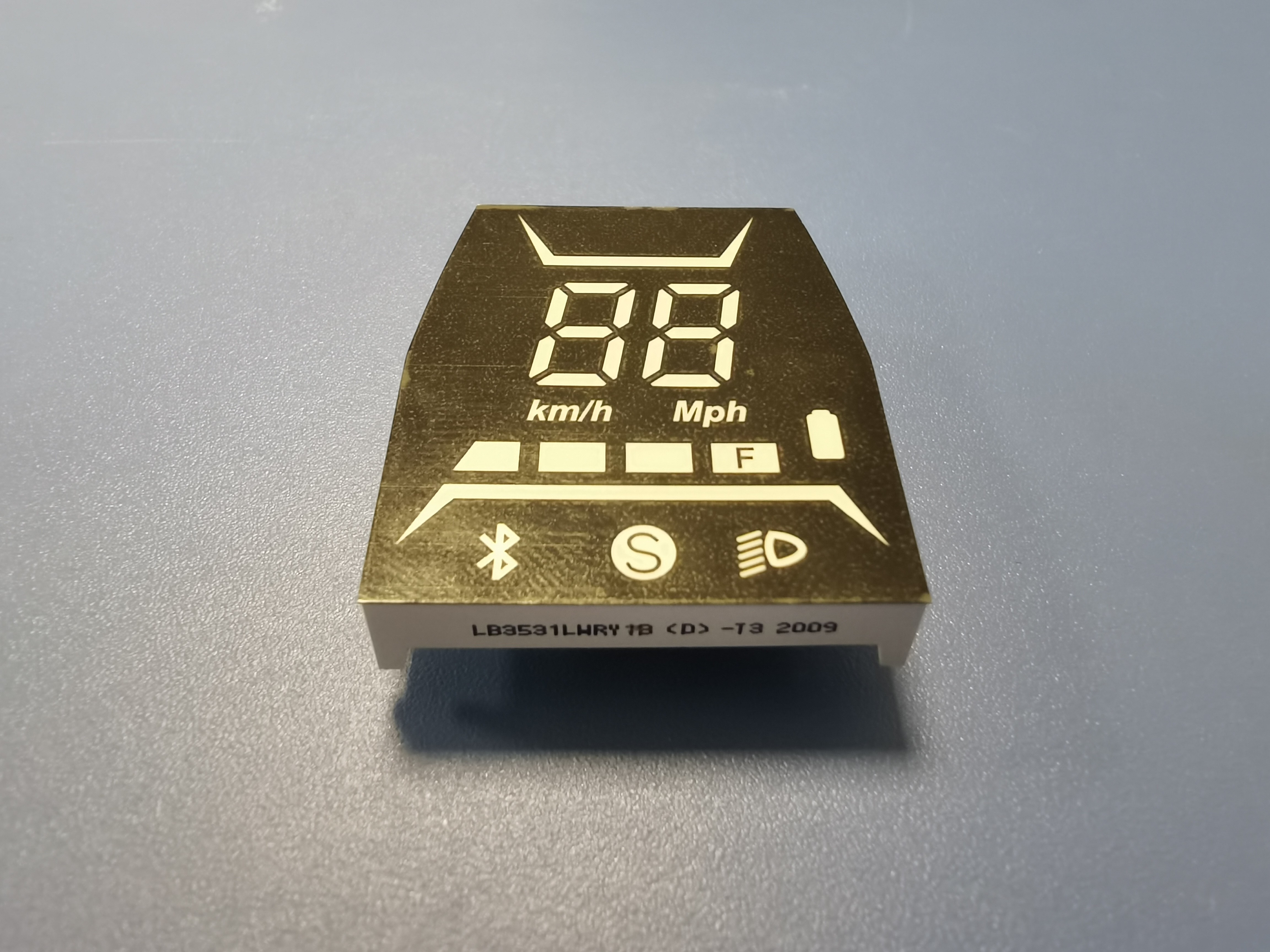 Ultra White/Red/Yellow Customized 7 Segment Led Display Module For Electric Scooter