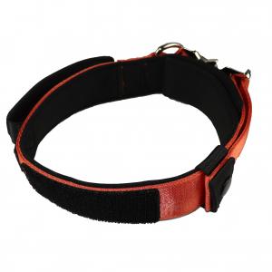 China 30 28 Inch Custom Dog Collars For Large Dogs Xl  Xs Xxs Nylon Custom Pet Collar Metal Buckle wholesale