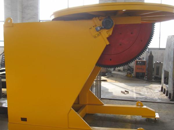 Quality Max Loading Capacity 8000 Kg Revolving and Tilting Welding Positioner Siemens VFD Control Revolving Speed for sale