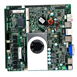 Broadwell-U I7-5500U Mini Itx Industrial Motherboard Dual Cores 6 COM VGA Lvds 4G Ram