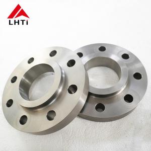 China GR2 DN50 Plate Flat Welding Flange Forged Titanium Piping Connect wholesale