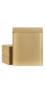 Kraft bubble mailers