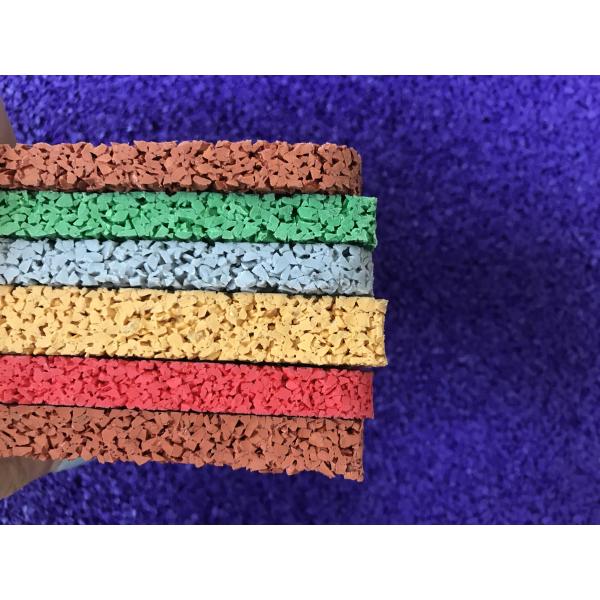 Kindergarten Ground Rice Shape 1mm Colored Rubber Granules