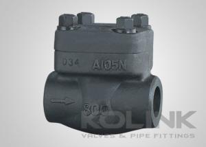 China Forged Steel Swing Check Valve SW End Class 800-2500 A105 F11 F22 wholesale