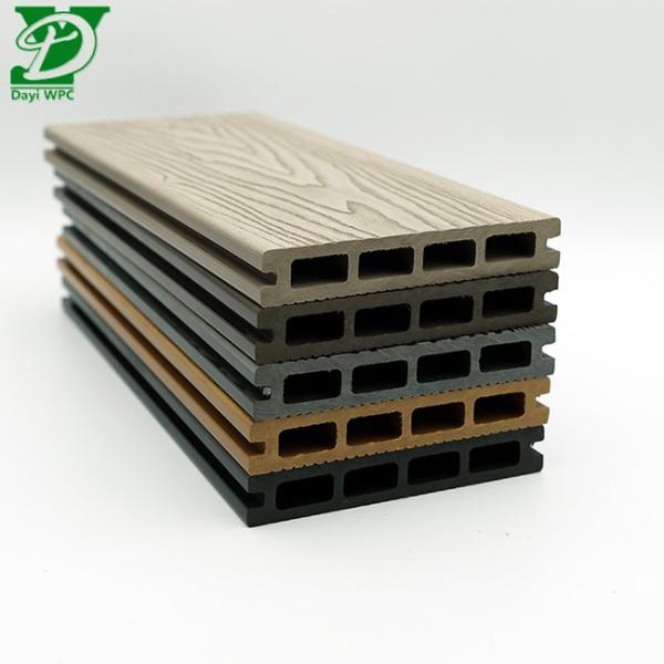 Quality Long Lasting Waterproof Deep Embossed Composite Decking for sale
