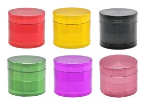 Cnc Processing Tobacco Grinder / Custom Weed Grinder 40 50 56 63mm