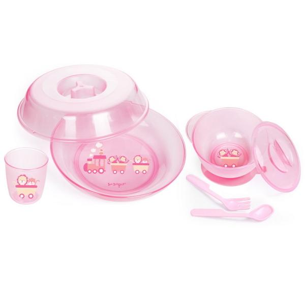 Quality Plastic PVC BPA FREE Baby Bowl And Plate Set for sale