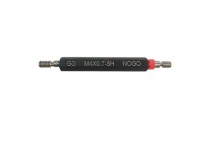 China M4.0 Metric Thread Gauge GO And NO GO For Threaded Parts Inspection wholesale