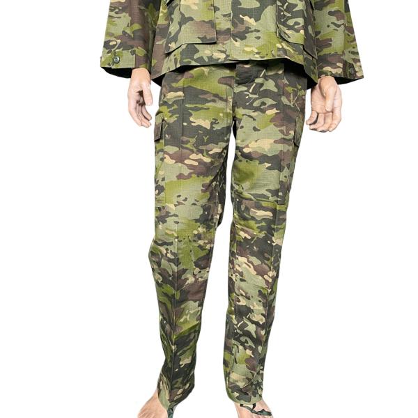 Custom BDU Long Sleeve Tactical Combat Suit Camo Jacket Pants 65% Polyester 35% Cotton