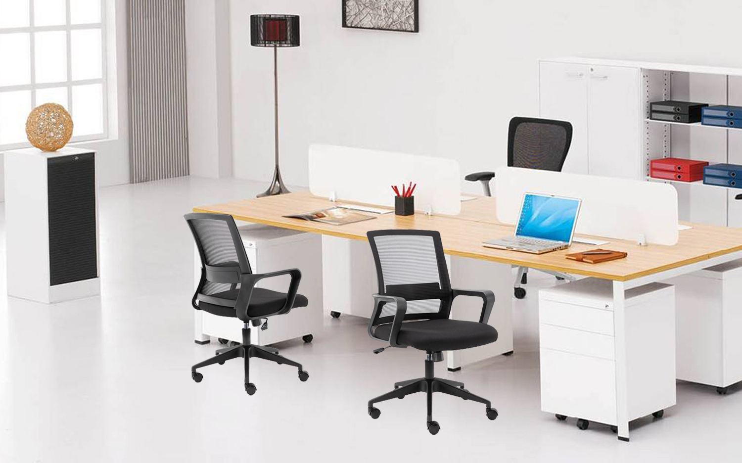 Design High Back Office Ergonomic Chair with Adjustable Backrest and Armrest from Anji