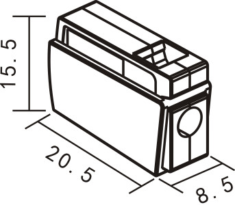 30PCS VSE-101A/VSE-101C Led Terminal Block For Lamp