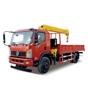 Customized Hydraulic Telescopic Boom Mini Cranes Truck Mounted Cranes 6 Ton