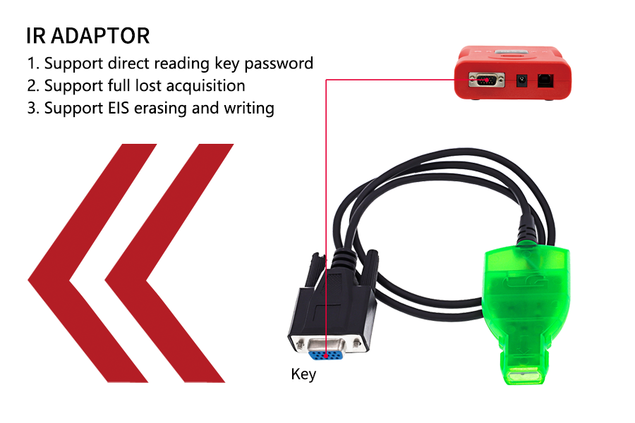 CGDI Prog MB for Benz Car Key Add Fastest for Benz Key Programmer Support All Key Lost with NEC Adapter
