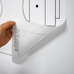 Buy cheap Dry Erase Electrostatic Whiteboard Sheet With Printing Pattern from wholesalers