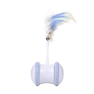 China Electronic Intelligent Cat Tumbler Toy With Feather wholesale