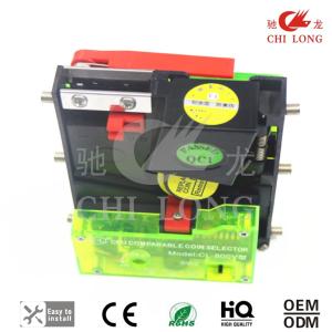 China Premium Programmable Coin Acceptor / Arcade Machine Coin Mechanism Low Noise wholesale