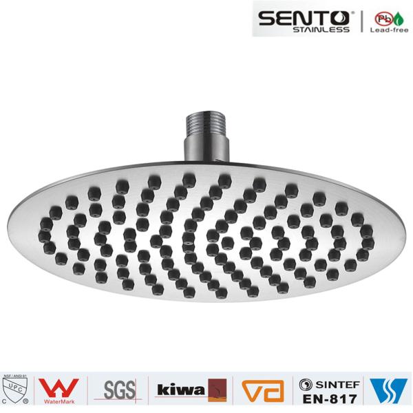 SENTO thermostatic rain shower column set for bathroom