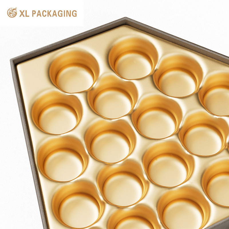Luxury Custom Chocolate Box Offset Printing Macaroon Paper Packaging Box For Custom Design Diamond Shaped Chocolate