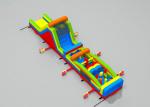 Children Adventuring Inflatable Obstacle Course Bouncer Course Sports Games